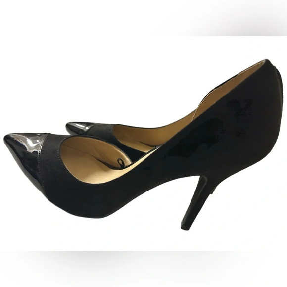 Chinese Laundry Suede and Paten Leather Pumps  Size 9 - Picture 4 of 7